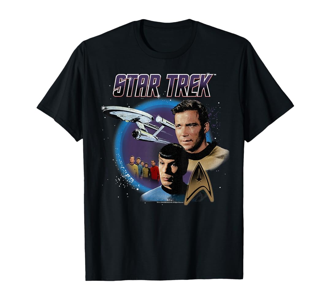 Amazon.com: Star Trek Original Series Vintage Enterprise T